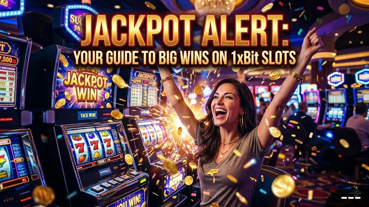 Jackpot Alert Your Guide to Big Wins on 1xBit Slots